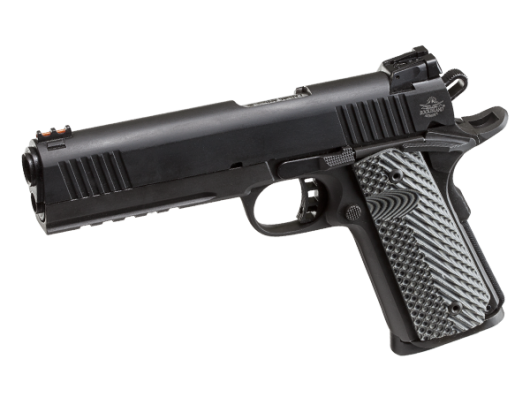 希少デザイン ムーンバット アストラカンラム×フォックス ブラック リアルファー TAC Ultra FS 45ACP 8rd